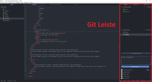 Atom mit Git